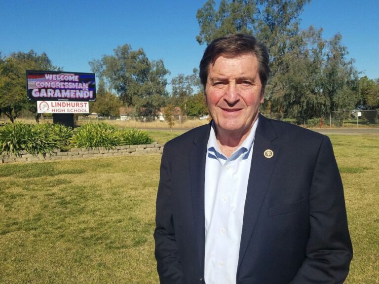 CA Congressman Garamendi Lindhurst HS 768x576